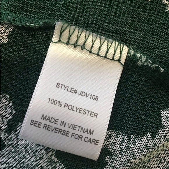 Always Indigo polyester light weight flowy cardigan/cover up Large - Picture 4 of 4